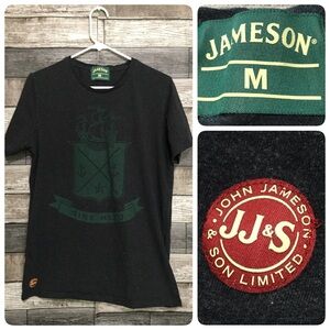 Jameson Sine Metu T Shirt Men’s M Gray Green Short Sleeve